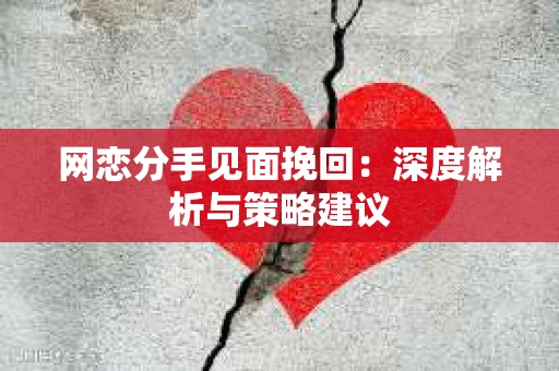 网恋分手见面挽回：深度解析与策略建议