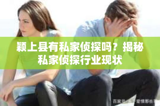颖上县有私家侦探吗？揭秘私家侦探行业现状