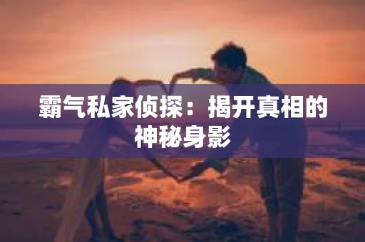 霸气私家侦探：揭开真相的神秘身影