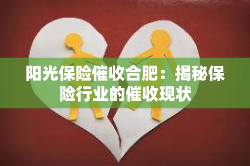 阳光保险催收合肥：揭秘保险行业的催收现状