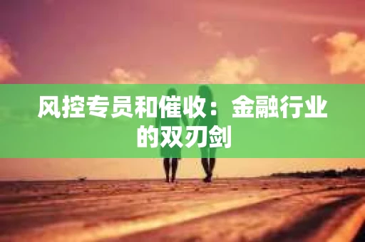 风控专员和催收：金融行业的双刃剑