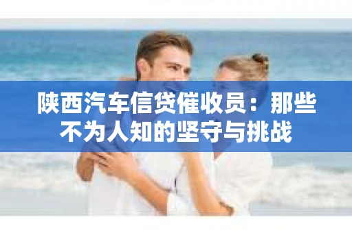 陕西汽车信贷催收员：那些不为人知的坚守与挑战