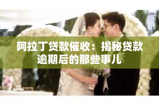 阿拉丁贷款催收：揭秘贷款逾期后的那些事儿
