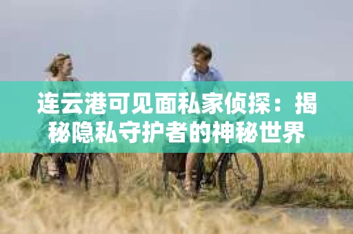 连云港可见面私家侦探：揭秘隐私守护者的神秘世界