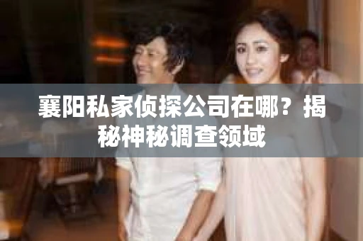 襄阳私家侦探公司在哪？揭秘神秘调查领域