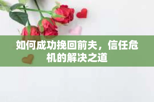 如何成功挽回前夫，信任危机的解决之道