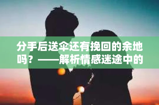 分手后送伞还有挽回的余地吗?——解析情感迷途中的决策 分手后送伞还有挽回的余地吗?——解析情感迷途中的决策
