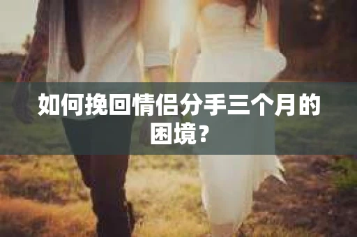 如何挽回情侣分手三个月的困境？